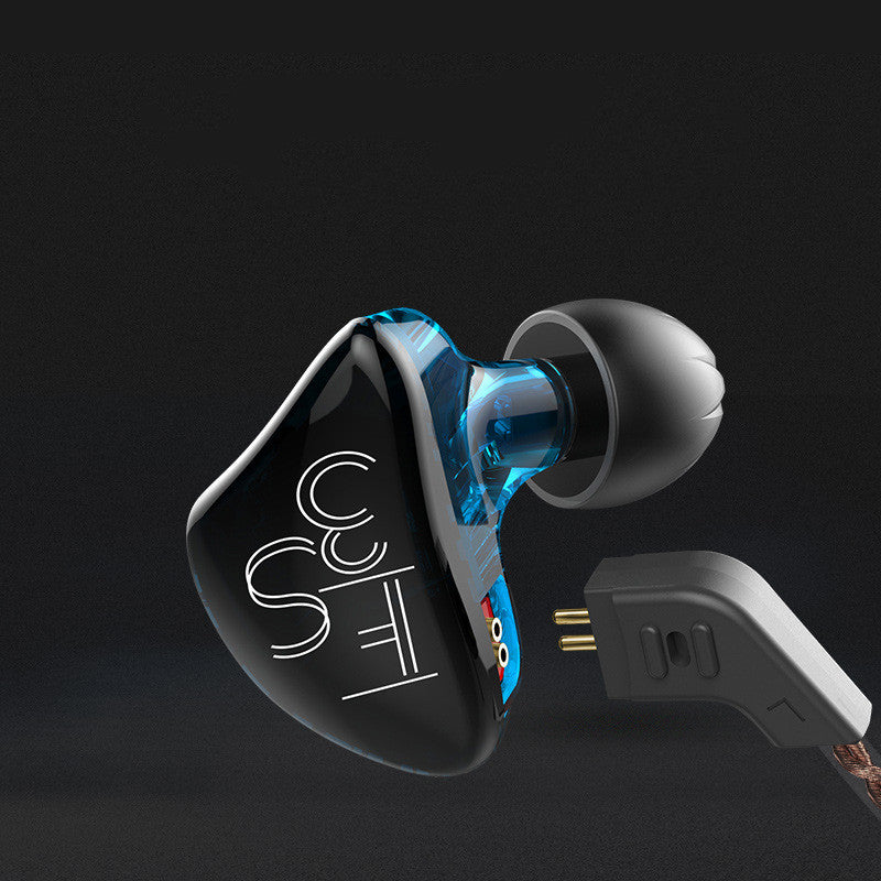 Iron In-ear Subwoofer With Wire-controlled Headphones