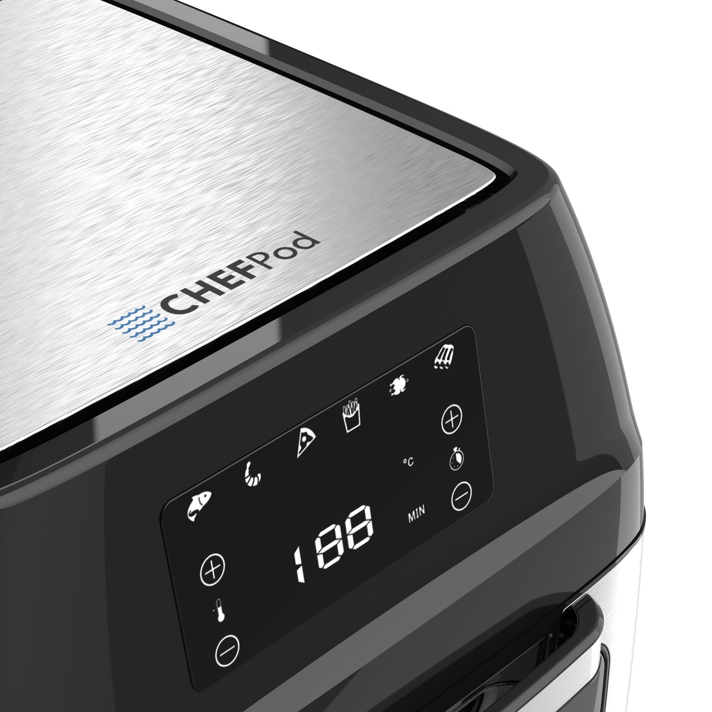 CHEFPod Pro - Air Fryer Oven Digital Touchscreen 13 QT Family