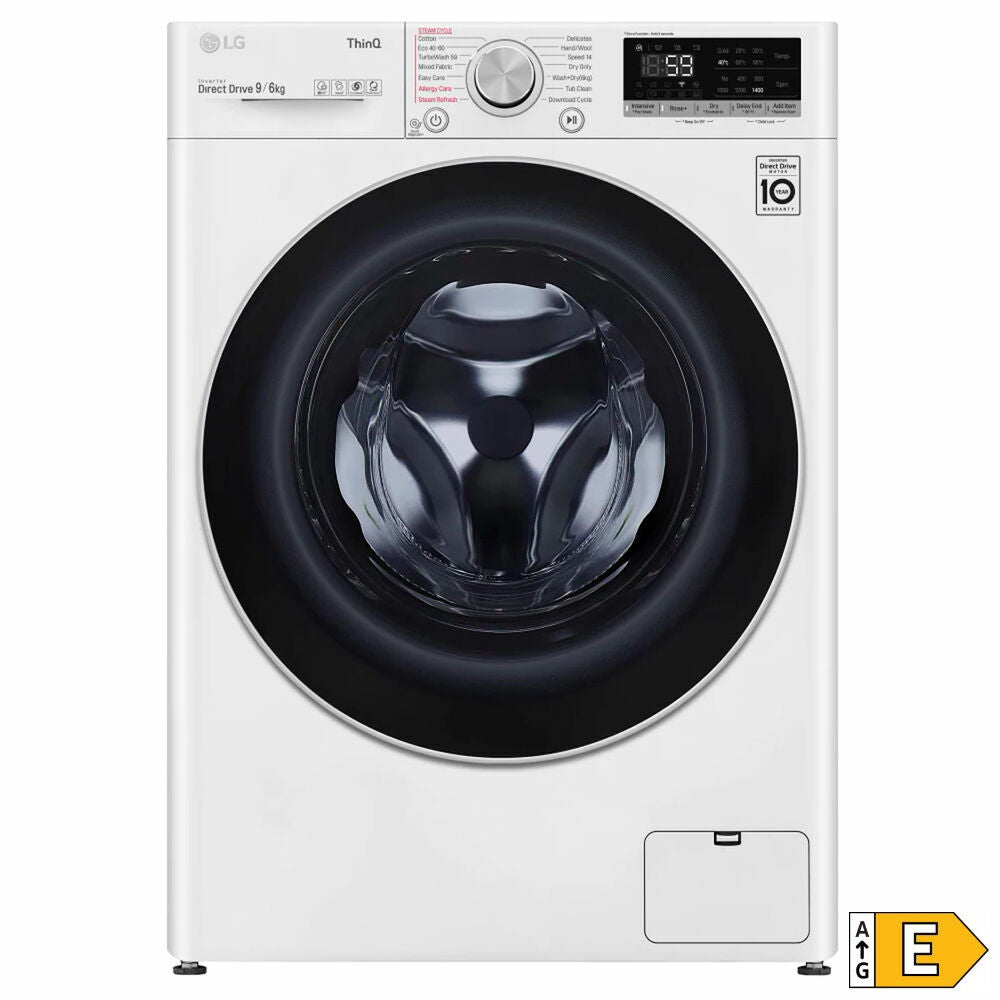 Washer - Dryer LG F4DV5010SMW 10,5kg / 7kg White 1400 rpm