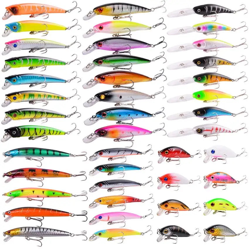 150x Mixed Fishing Lures