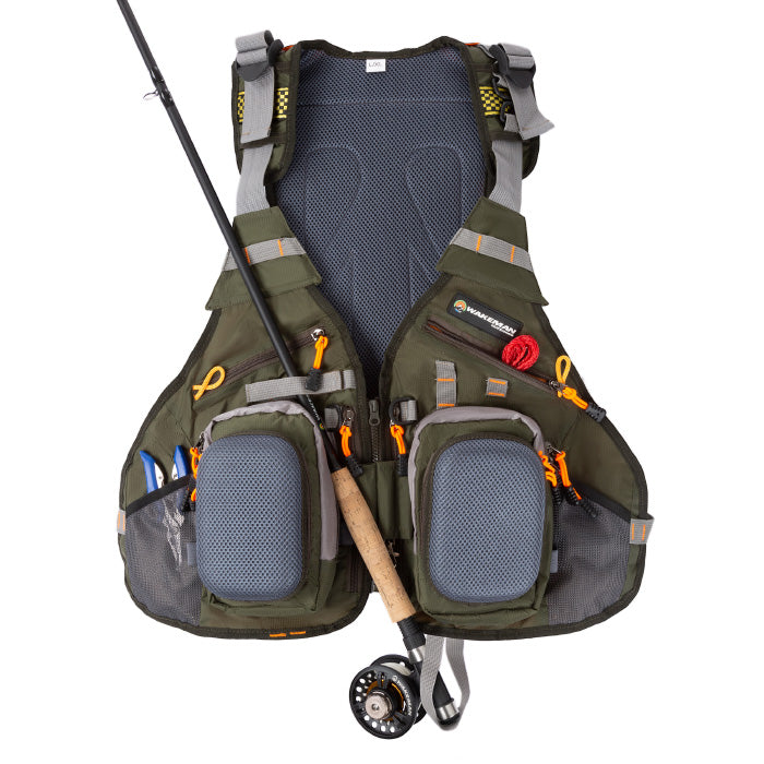 Wakeman 80-FSH5042 16 Pocket Fishing Vest